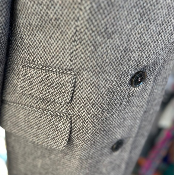 Lauren Ralph Lauren NWT SZ 4 Classic Wool Blend Herringbone Pattern Coat Jacket - Picture 9 of 16